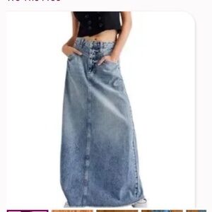 NWOT $35 FIRM  Free people we the free come as you are skirt new only tried on